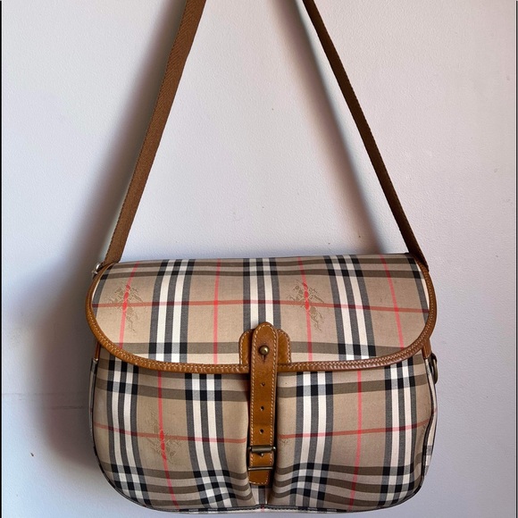 ❤️SOLD❤️Preloved Used Authentic Burberry’s Real Leather Shoulder Sling Bag - Picture 1 of 16